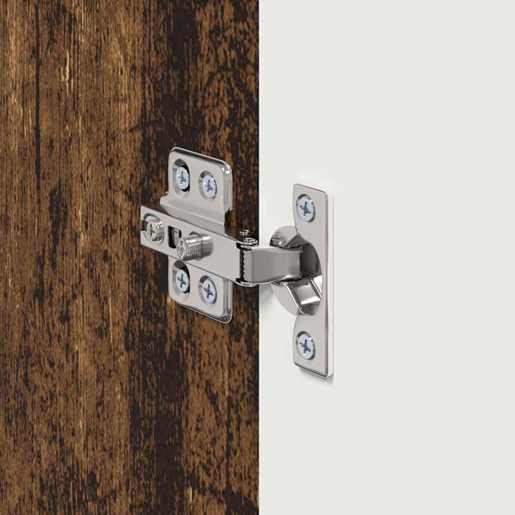 TV-Wandschrank 2 stk. Altholz Holzwerkstoff