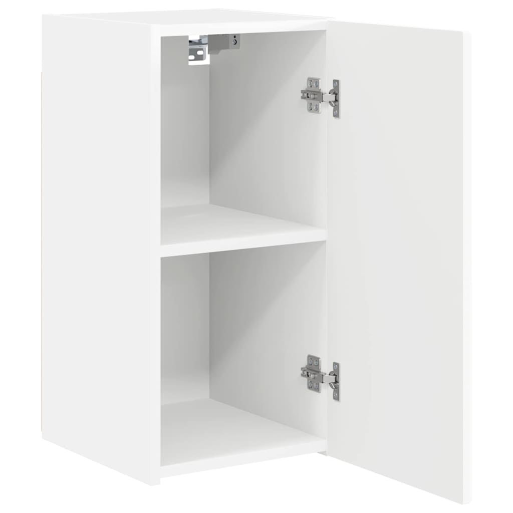 TV-Wandschrank 30 x 31 x 60 cm Weiß Holzwerkstoff