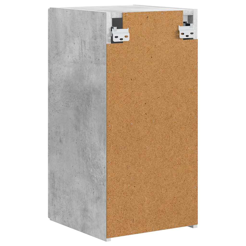 TV-Wandschrank 2 stk. Beton Holzwerkstoff