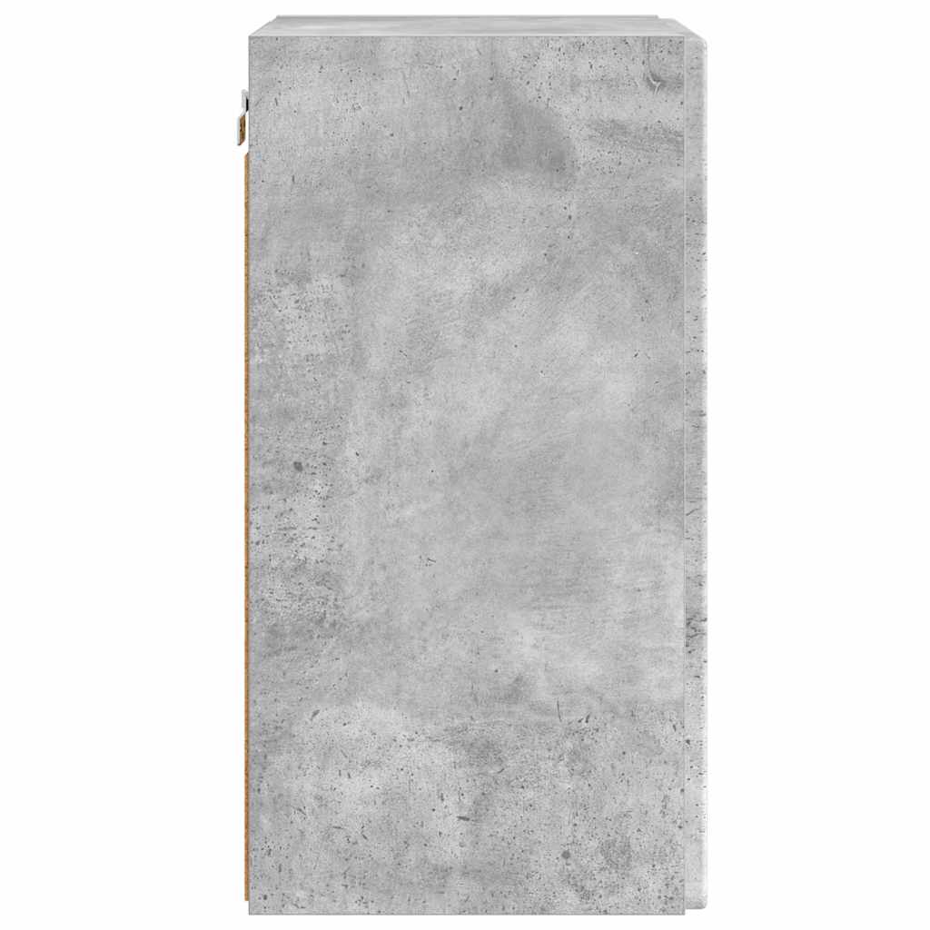 TV-Wandschrank 2 stk. Beton Holzwerkstoff