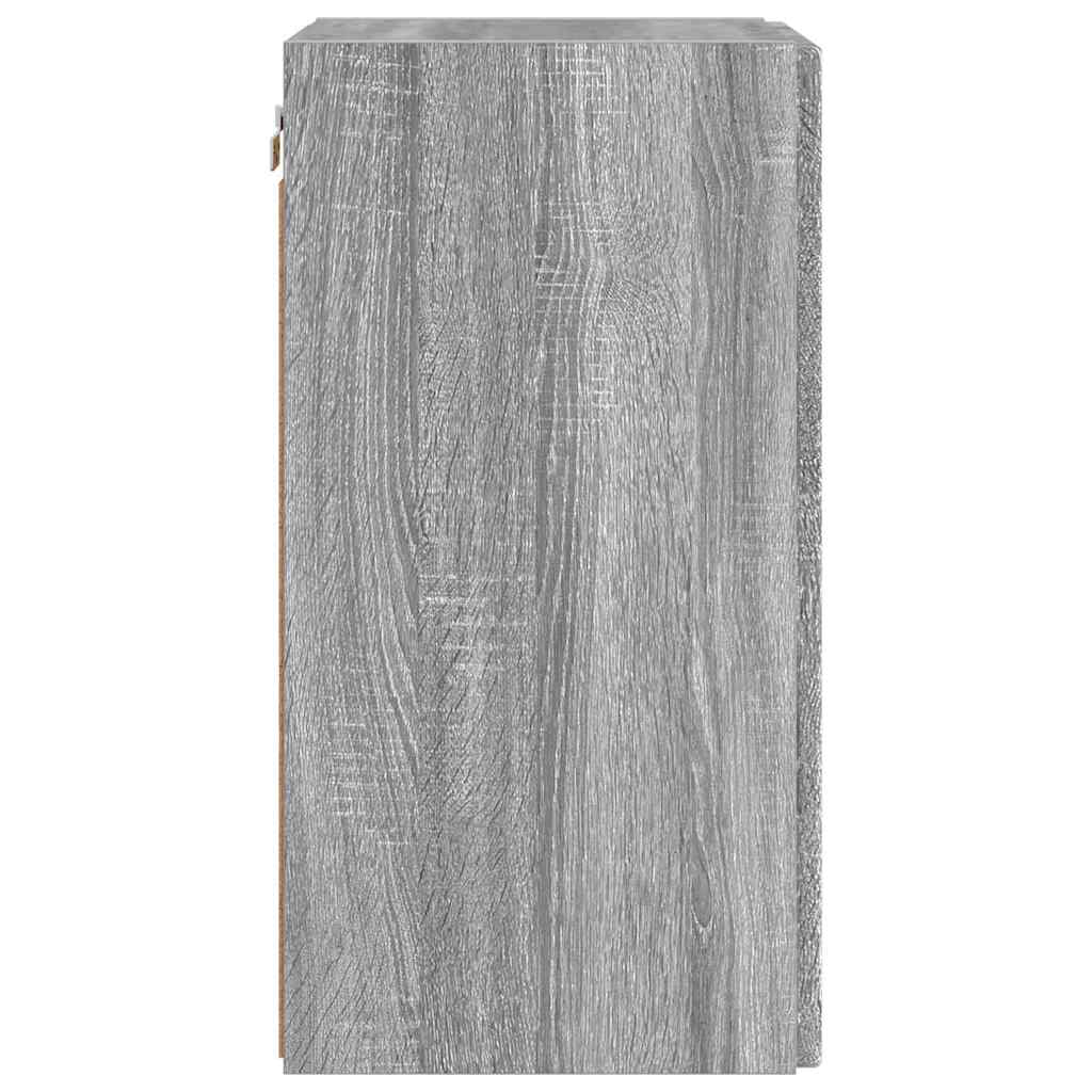 TV-Wandschrank 2 stk. Sonoma-Grau Holzwerkstoff
