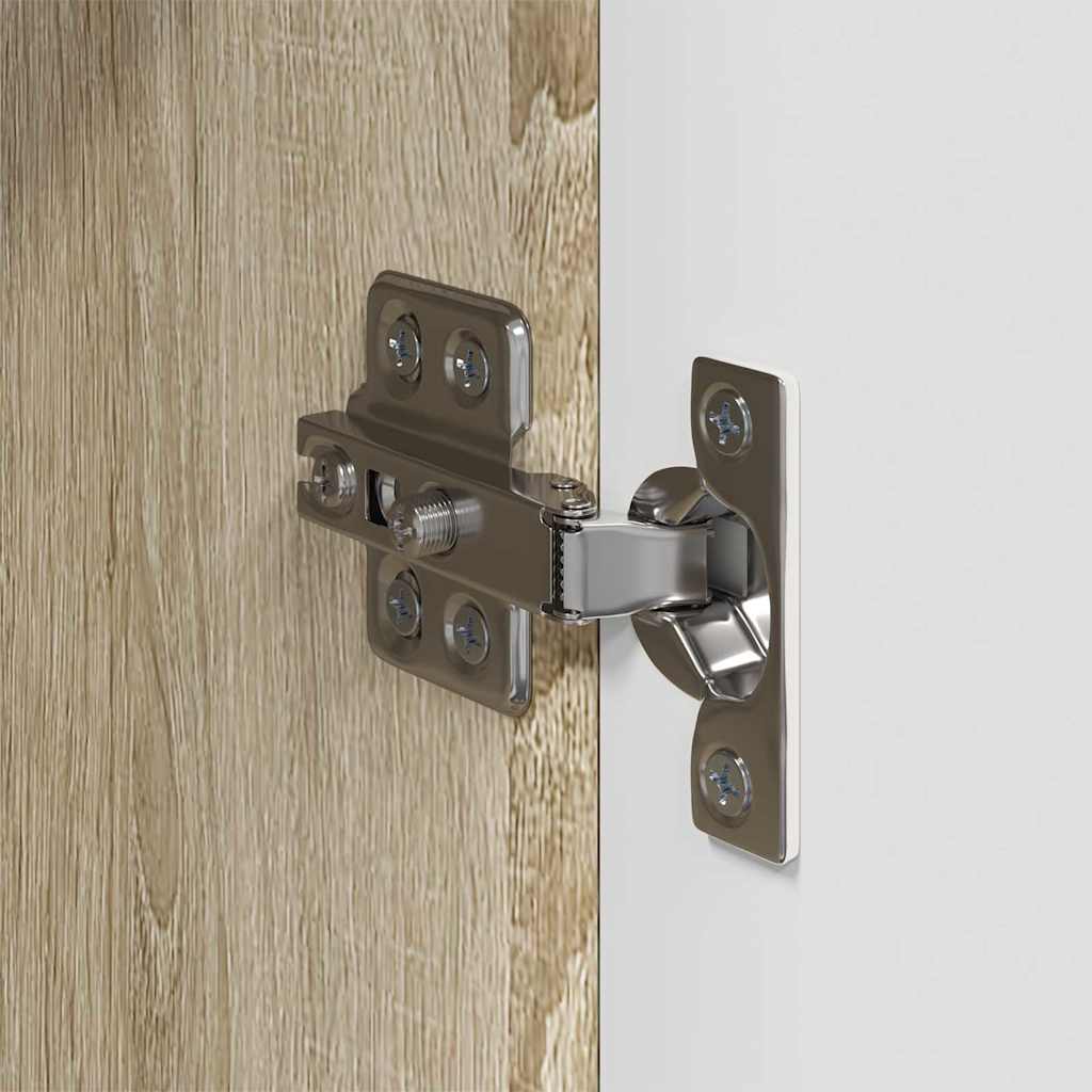 TV-Wandschrank 2 stk. Sonoma Holzwerkstoff