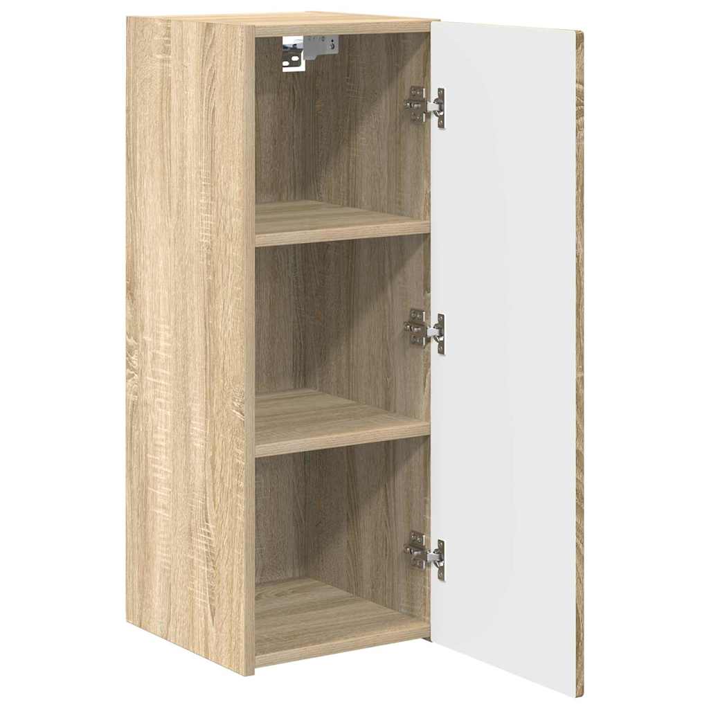 TV-Wandschrank 2 stk. Sonoma Holzwerkstoff