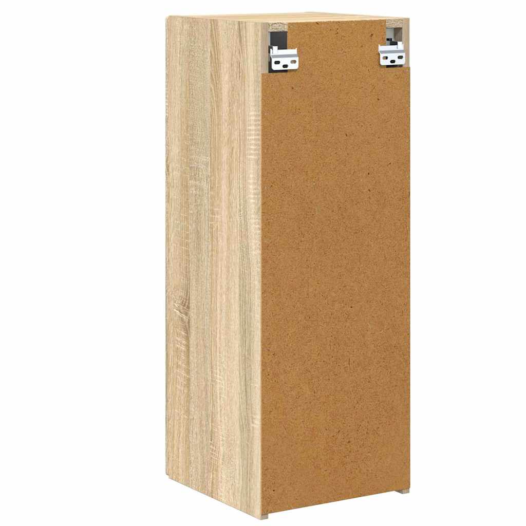 TV-Wandschrank 2 stk. Sonoma Holzwerkstoff