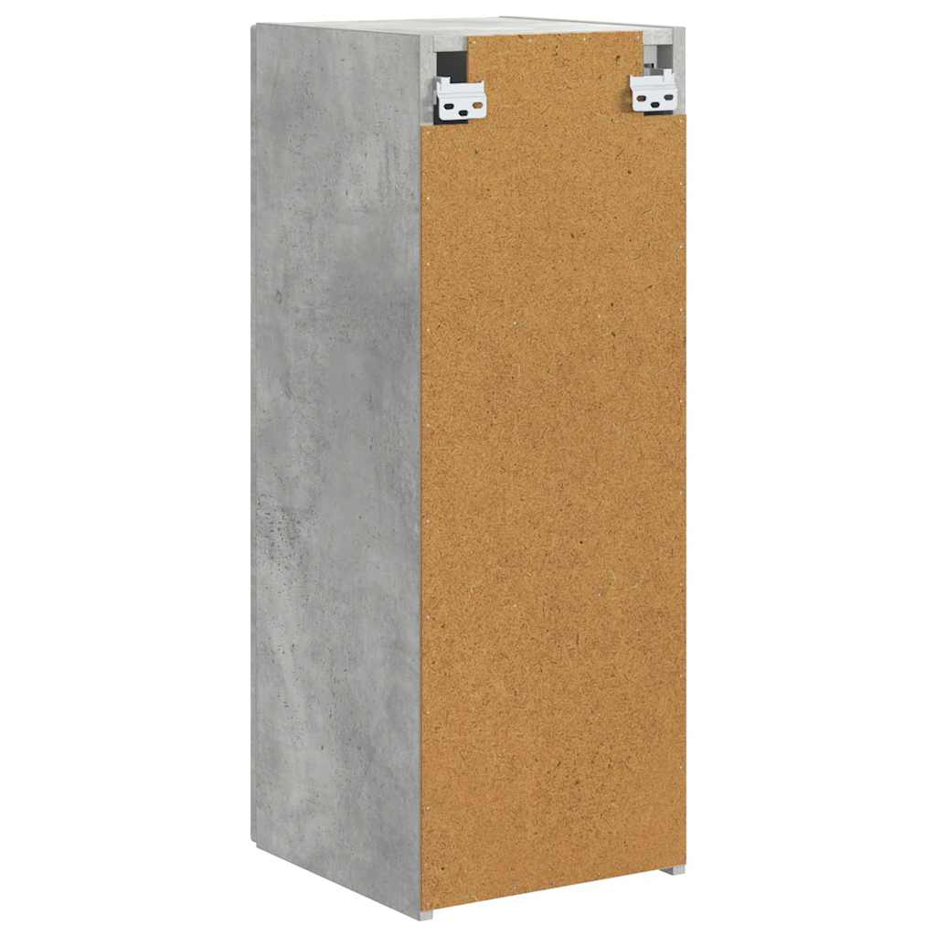 TV-Wandschrank 2 stk. Beton Holzwerkstoff