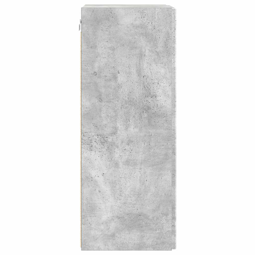 TV-Wandschrank 2 stk. Beton Holzwerkstoff