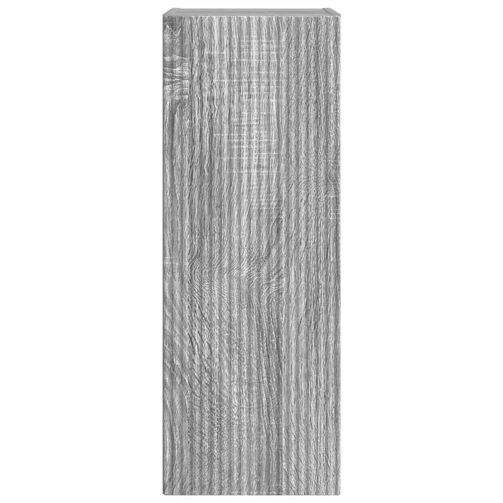 TV-Wandschrank 2 stk. Sonoma-Grau Holzwerkstoff
