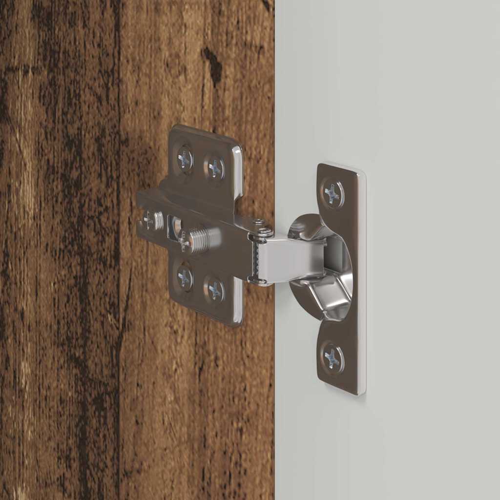 TV-Wandschrank 2 stk. Altholz Holzwerkstoff