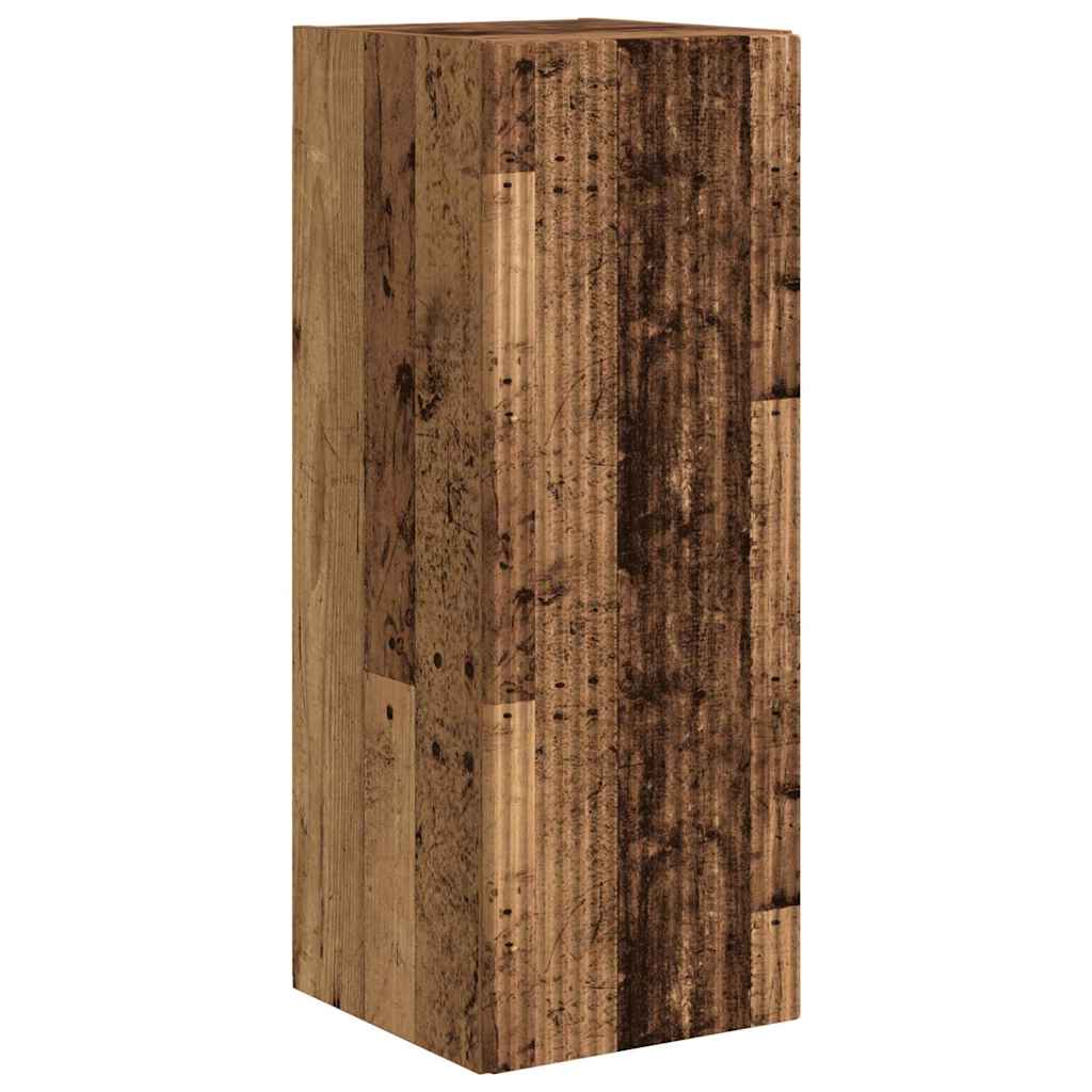 TV-Wandschrank 2 stk. Altholz Holzwerkstoff