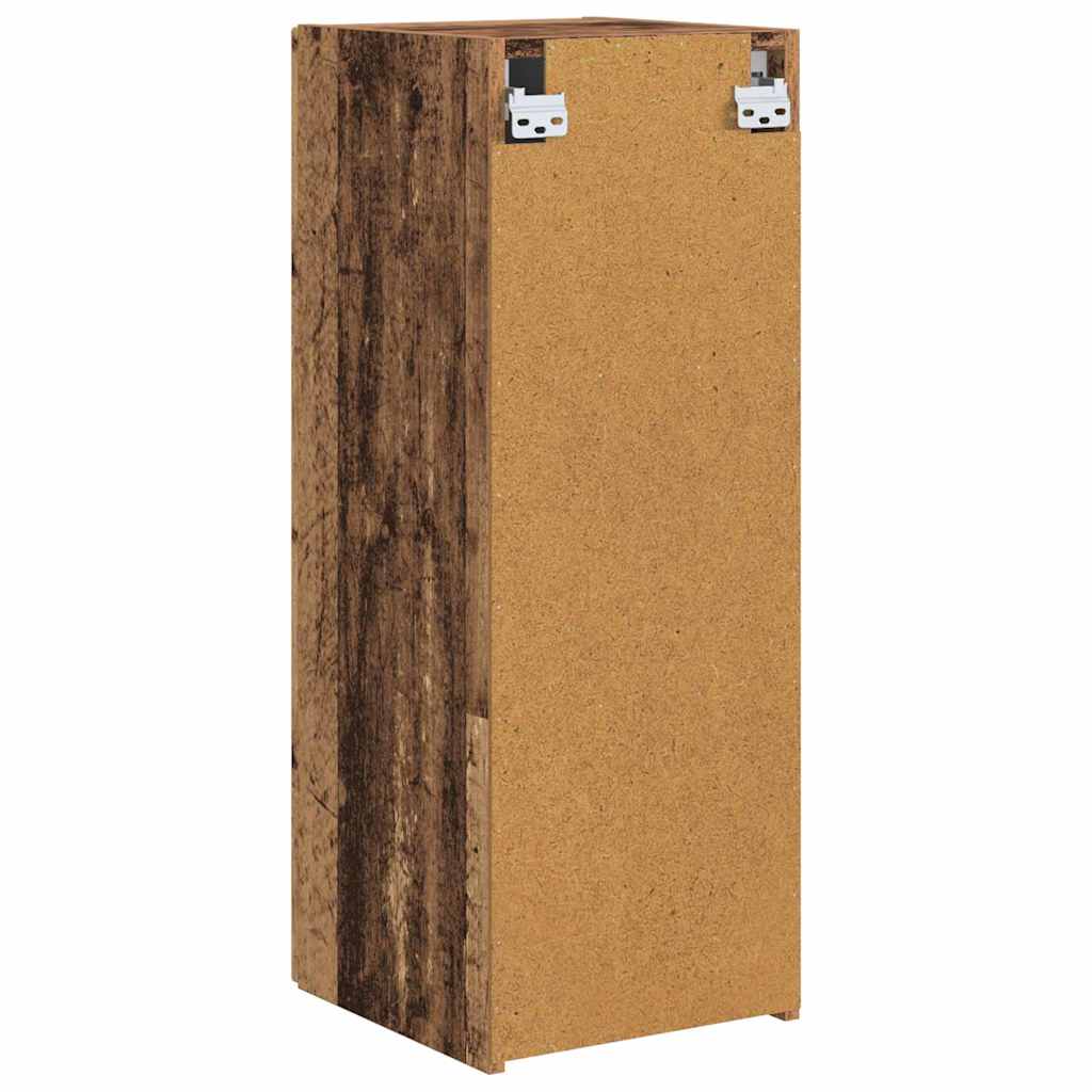 TV-Wandschrank 2 stk. Altholz Holzwerkstoff