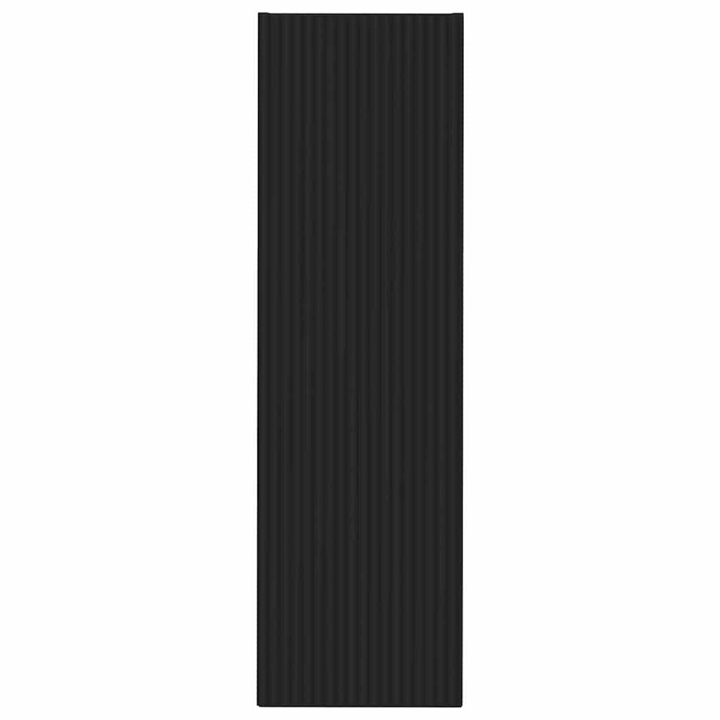 TV-Wandschrank 2 stk. Schwarz Holzwerkstoff