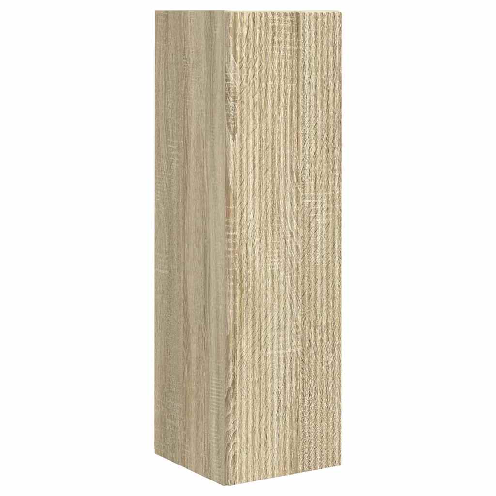 TV-Wandschrank 2 stk. Sonoma Holzwerkstoff