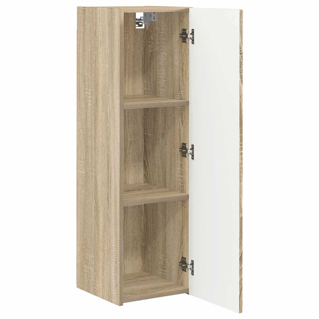 TV-Wandschrank 2 stk. Sonoma Holzwerkstoff