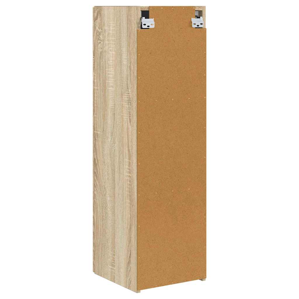 TV-Wandschrank 2 stk. Sonoma Holzwerkstoff