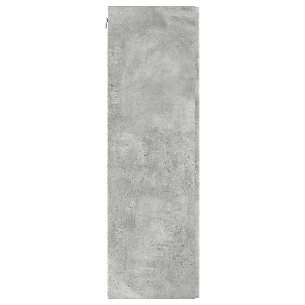 TV-Wandschrank 2 stk. Beton Holzwerkstoff