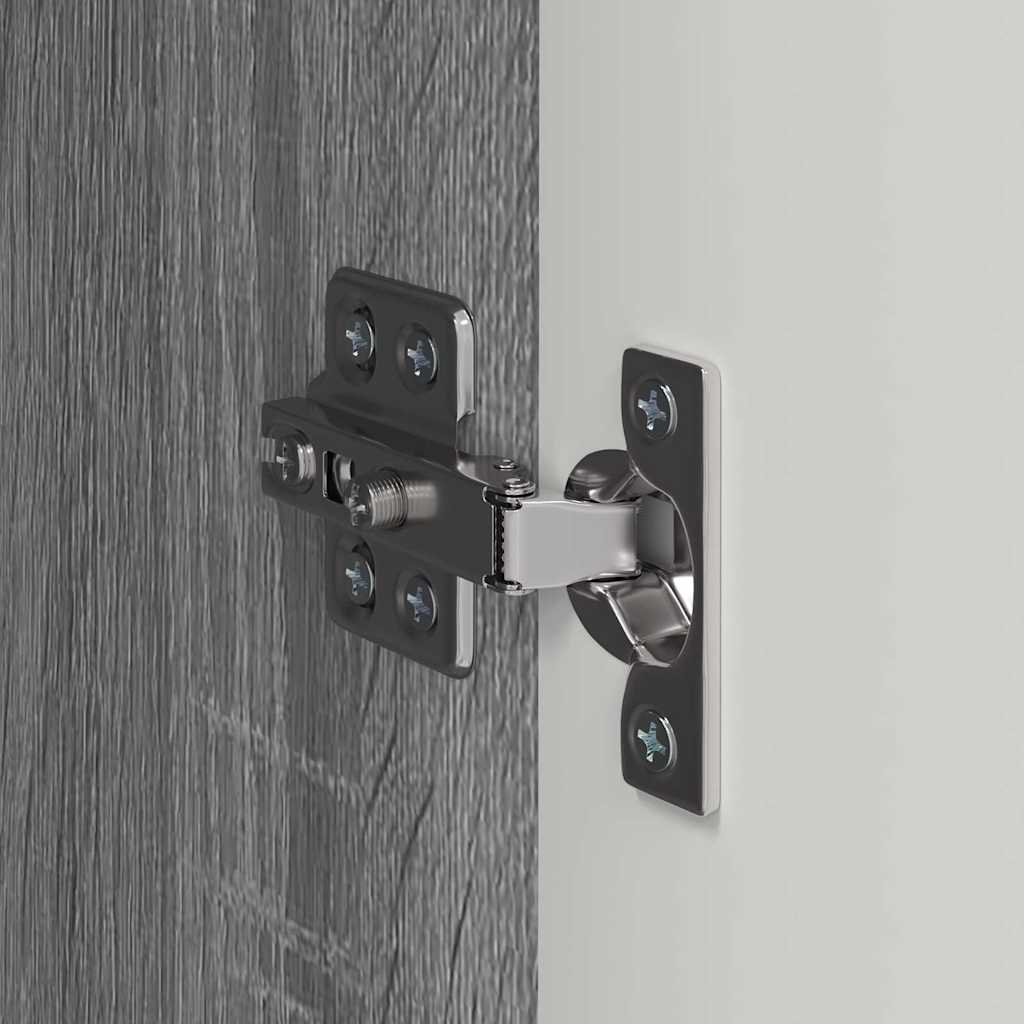 TV-Wandschrank 2 stk. Sonoma-Grau Holzwerkstoff