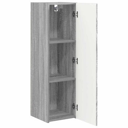 TV-Wandschrank 2 stk. Sonoma-Grau Holzwerkstoff