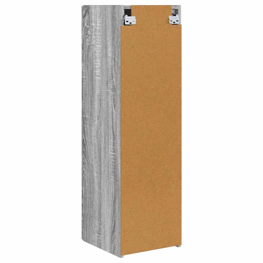 TV-Wandschrank 2 stk. Sonoma-Grau Holzwerkstoff