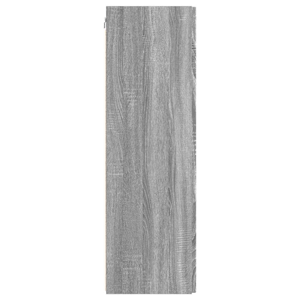 TV-Wandschrank 2 stk. Sonoma-Grau Holzwerkstoff