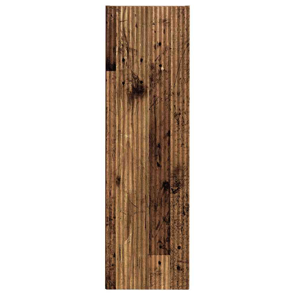 TV-Wandschrank 2 stk. Altholz Holzwerkstoff
