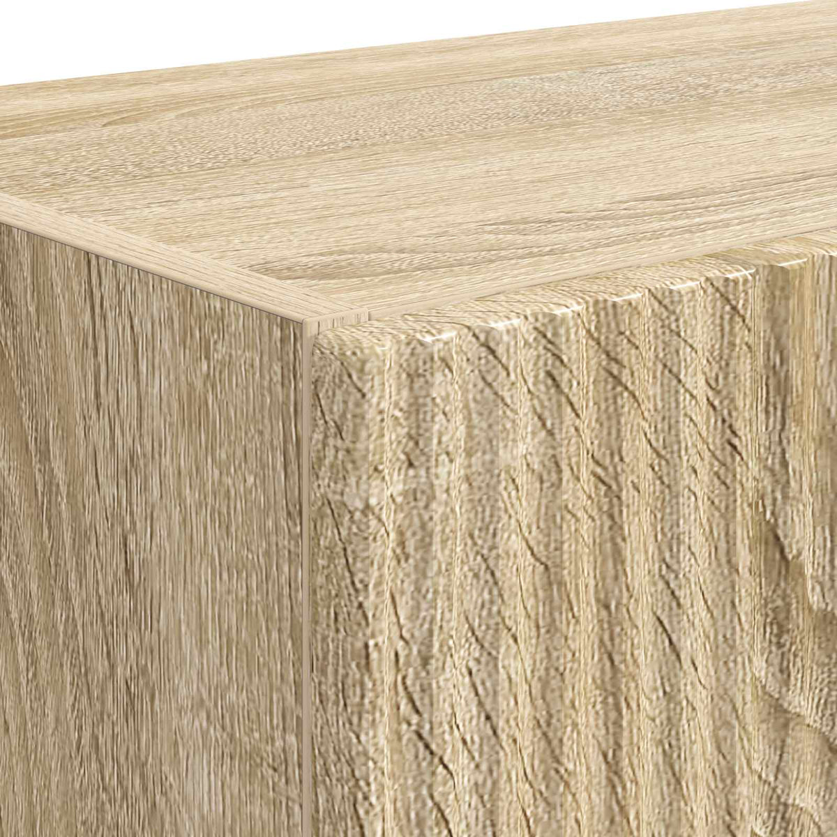 TV-Wandschrank 2 stk. Sonoma-Eiche Holzwerkstoff