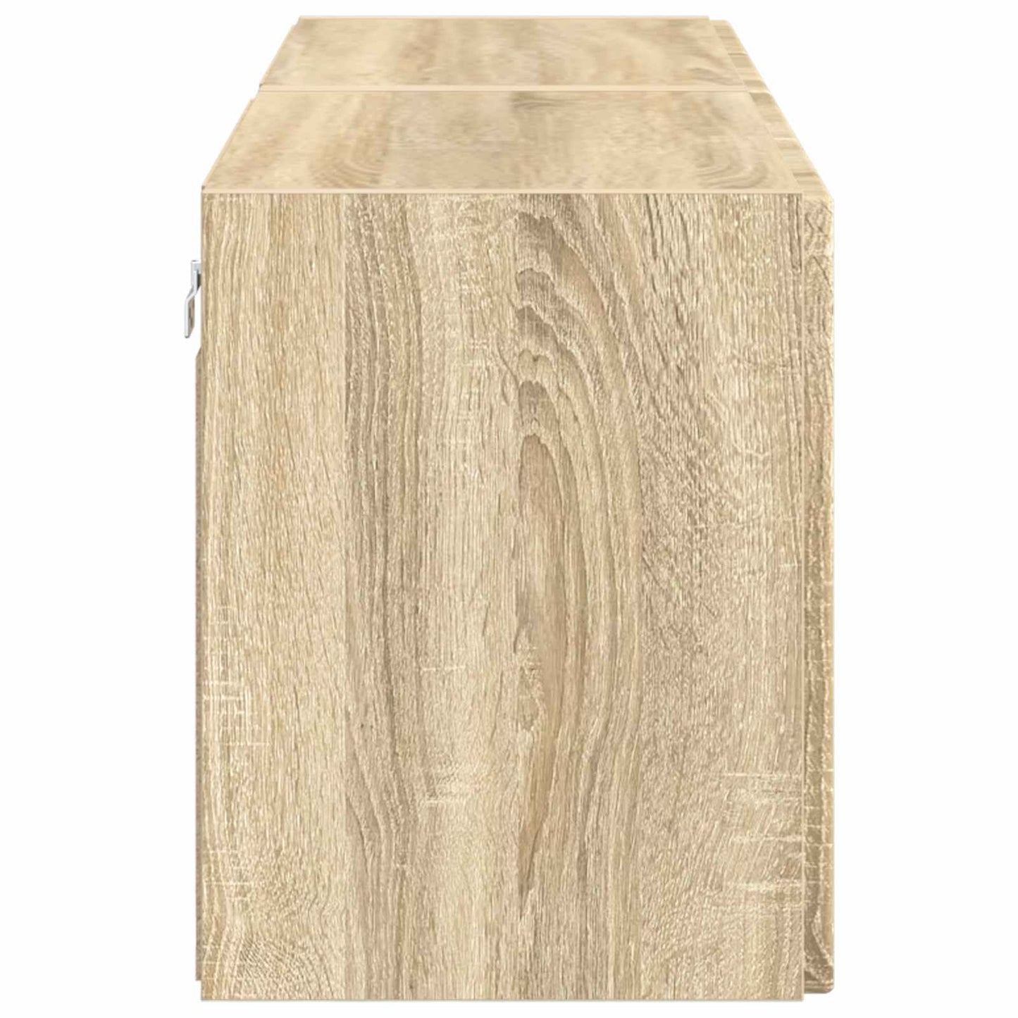 TV-Wandschrank 2 stk. Sonoma-Eiche Holzwerkstoff