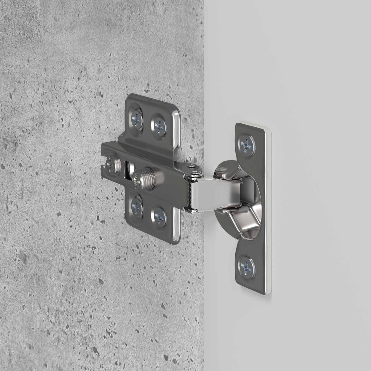 TV-Wandschrank 2 stk. Betongrau Holzwerkstoff