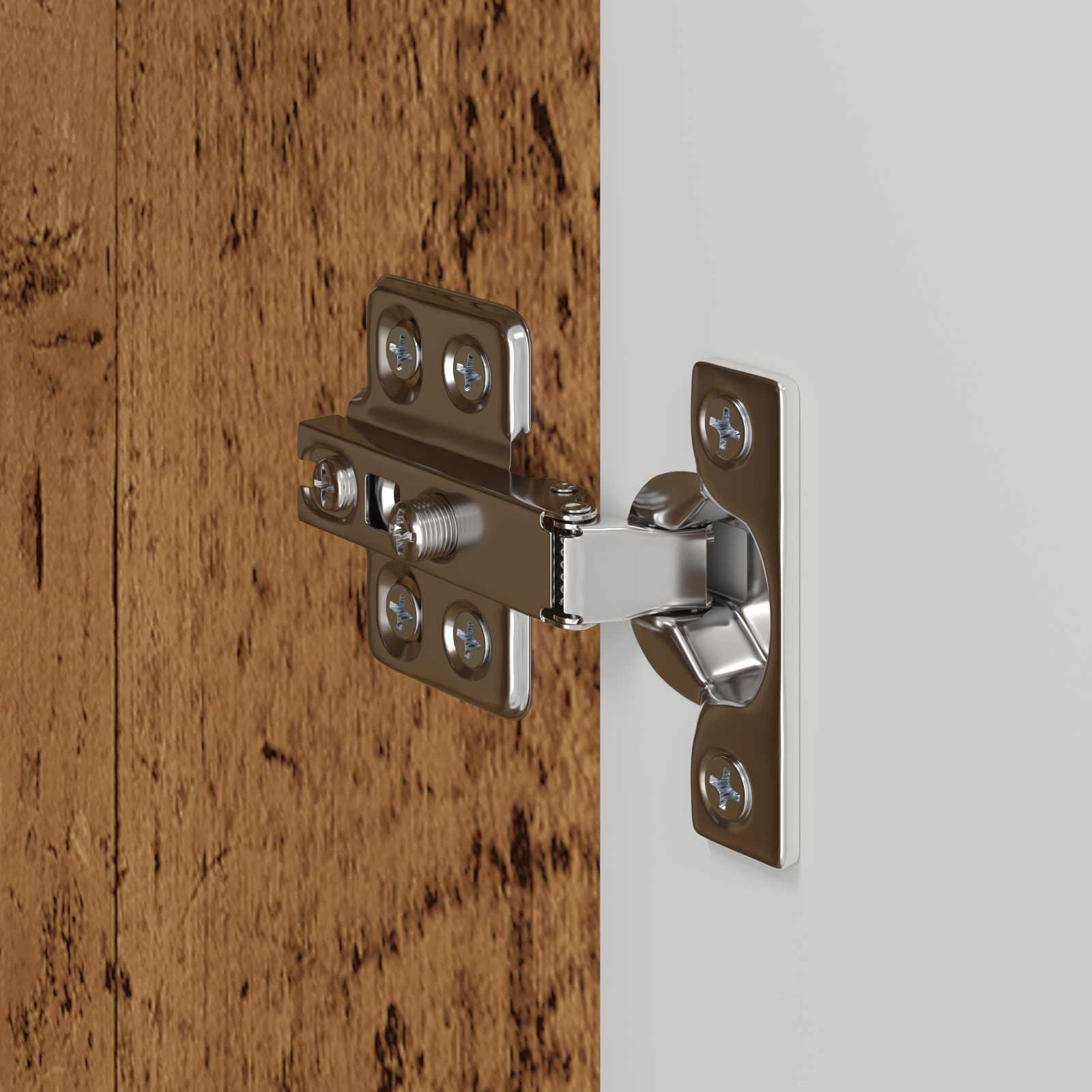 TV-Wandschrank 2 stk. Altholz Holzwerkstoff