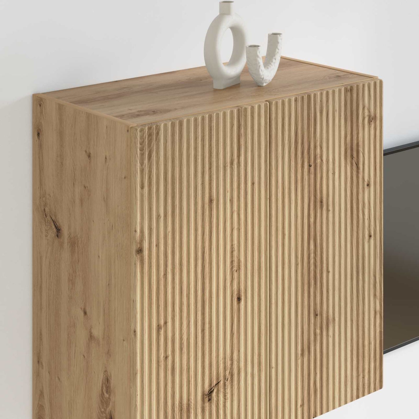 TV-Wandschrank 59,5 x 31 x 60 cm Artisan-Eiche Holzwerkstoff