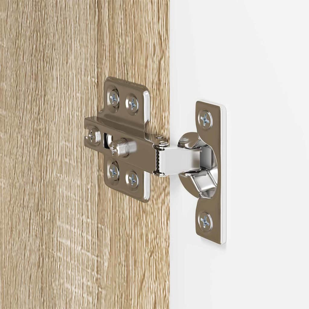TV-Wandschrank 59,5 x 31 x 80 cm Sonoma-Eiche Holzwerkstoff