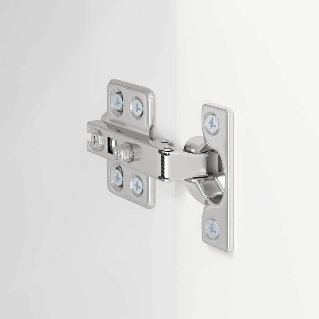 TV-Wandschrank 59,5 x 31 x 80 cm Hochglanz Weiß Holzwerkstoff