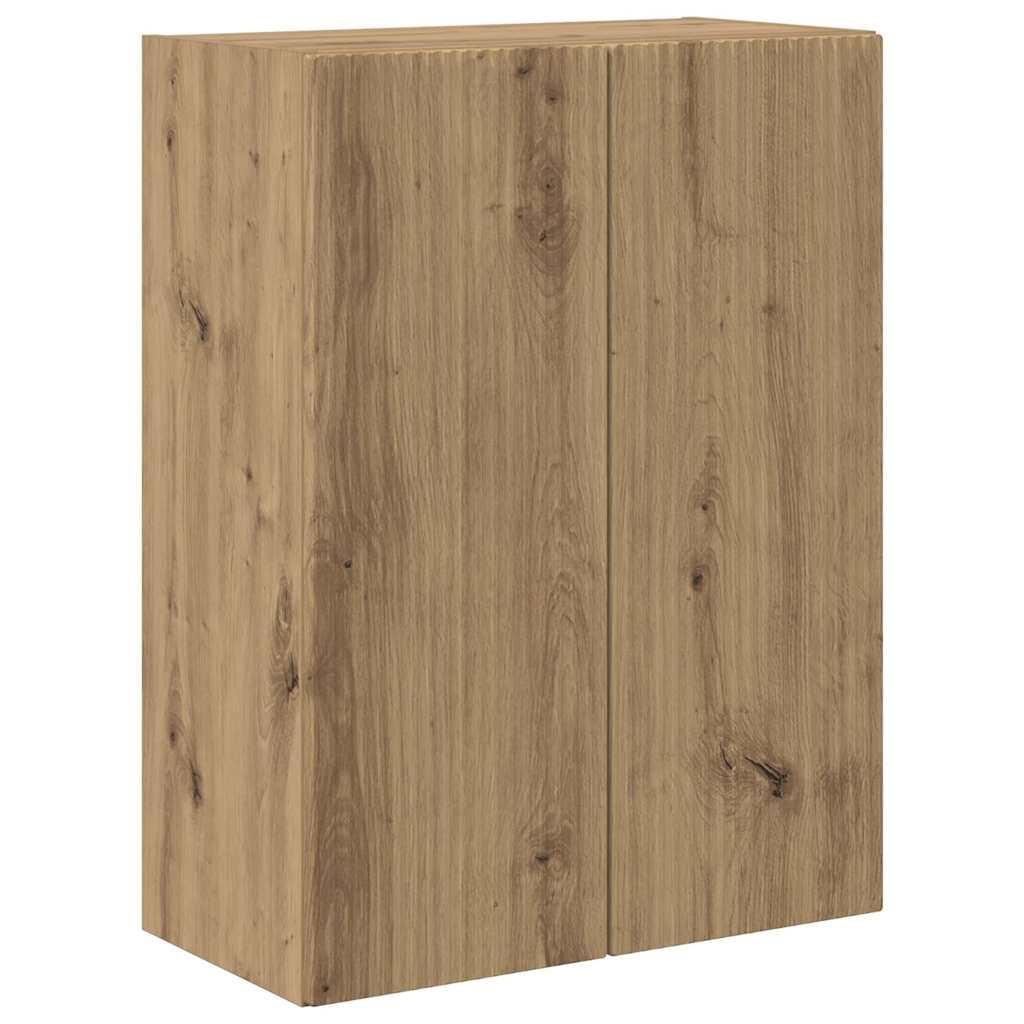 TV-Wandschrank 59,5 x 31 x 80 cm Artisan-Eiche Holzwerkstoff