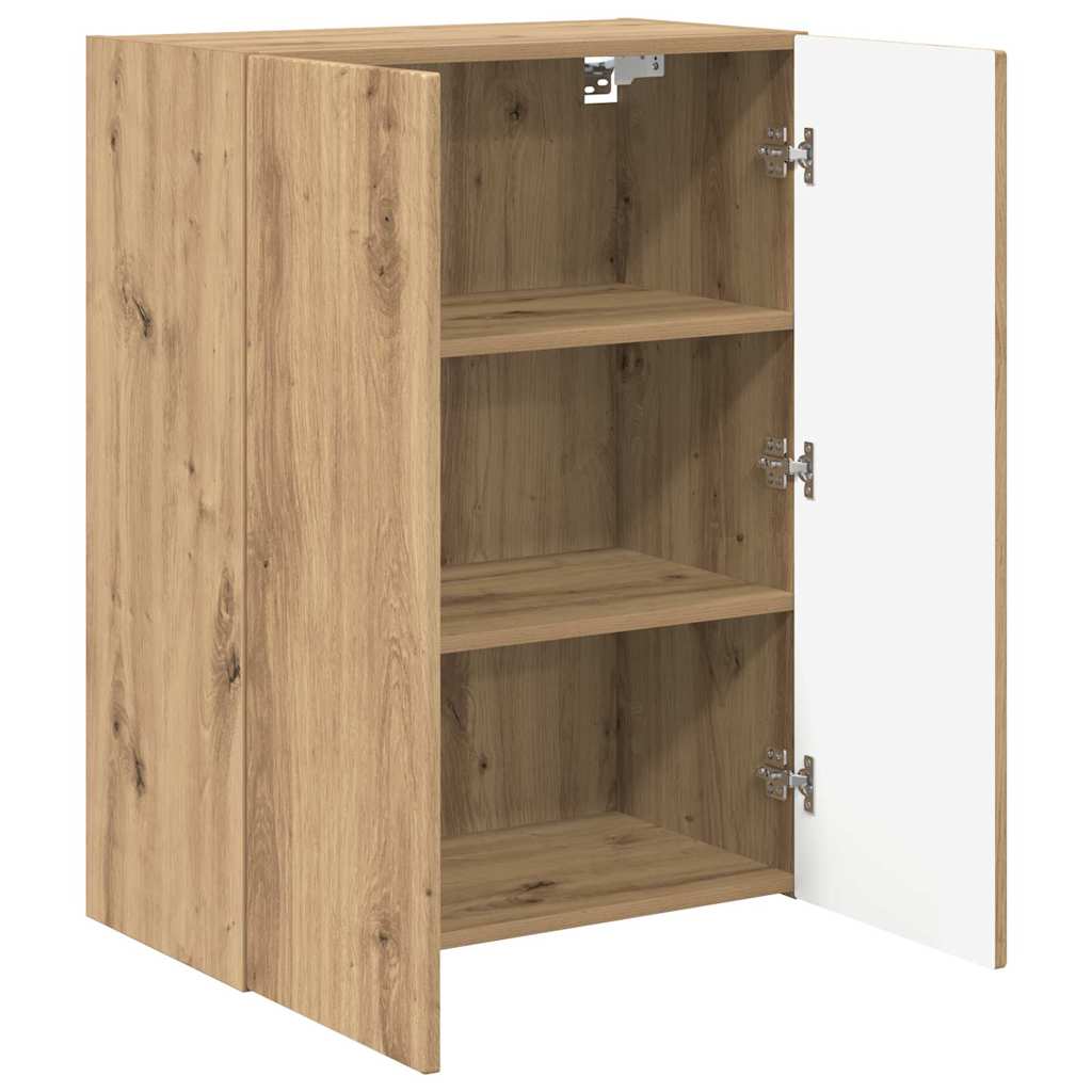 TV-Wandschrank 59,5 x 31 x 80 cm Artisan-Eiche Holzwerkstoff