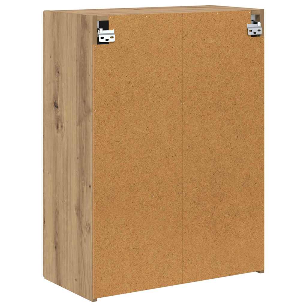TV-Wandschrank 59,5 x 31 x 80 cm Artisan-Eiche Holzwerkstoff