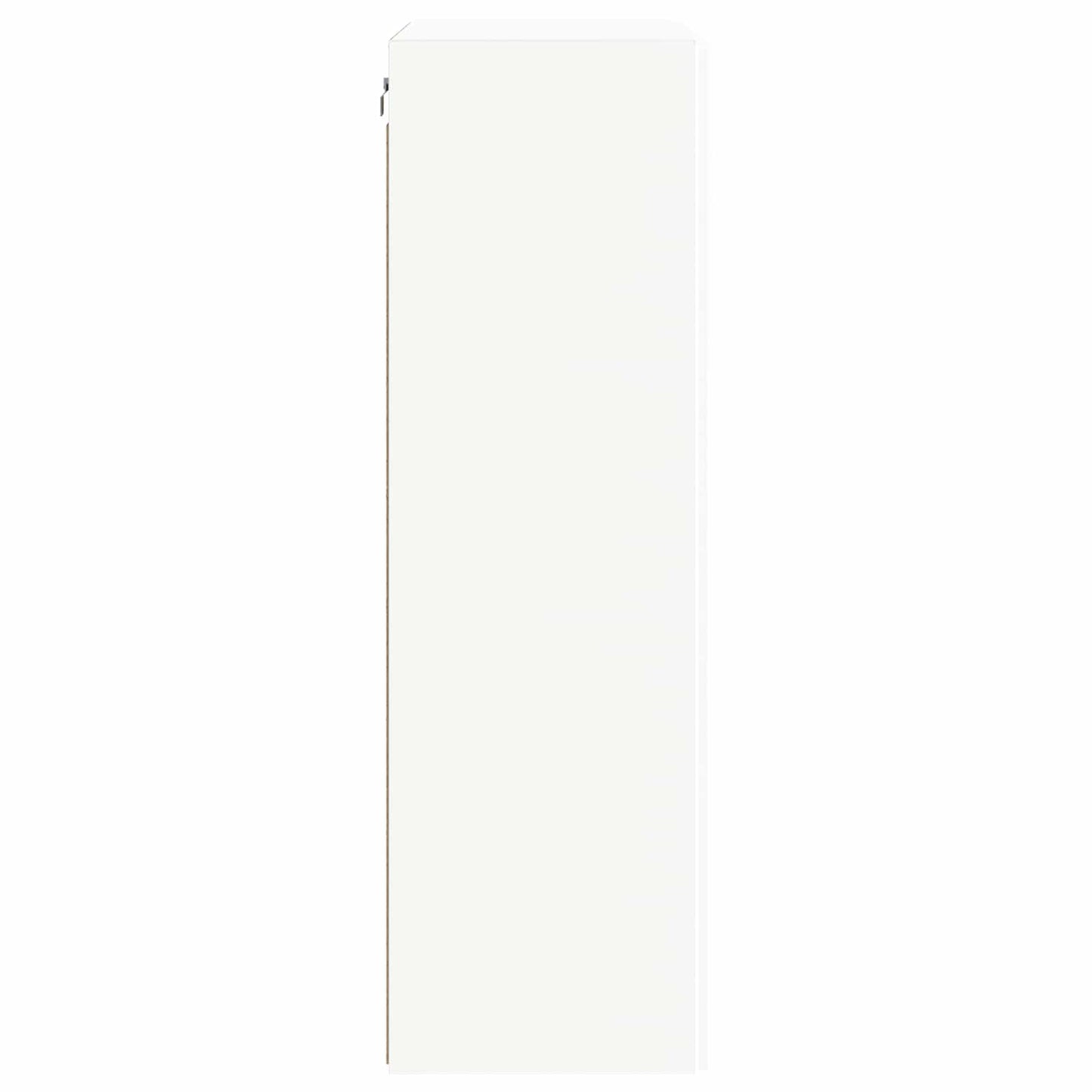 TV-Wandschrank 59,5 x 31 x 100 cm Weiß Holzwerkstoff