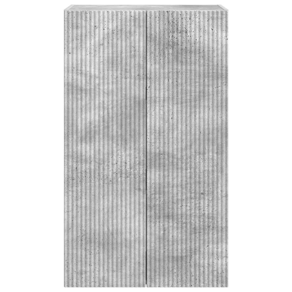 TV-Wandschrank 59,5 x 31 x 100 cm Betongrau Holzwerkstoff