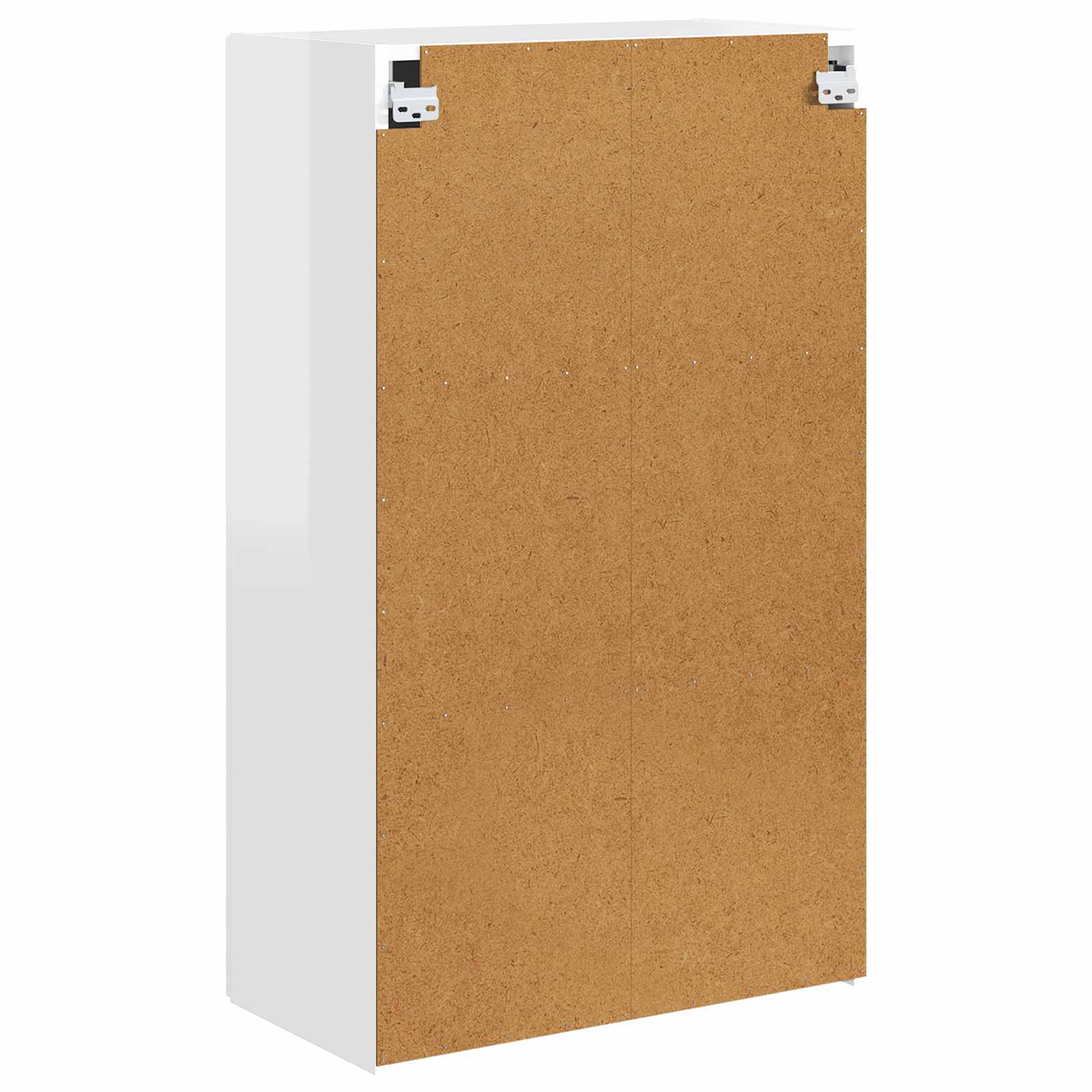 TV-Wandschrank 59,5 x 31 x 100 cm Hochglanz Weiß Holzwerkstoff