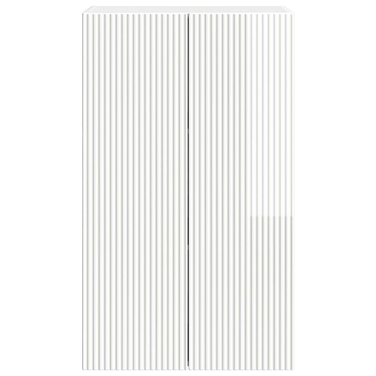 TV-Wandschrank 59,5 x 31 x 100 cm Hochglanz Weiß Holzwerkstoff