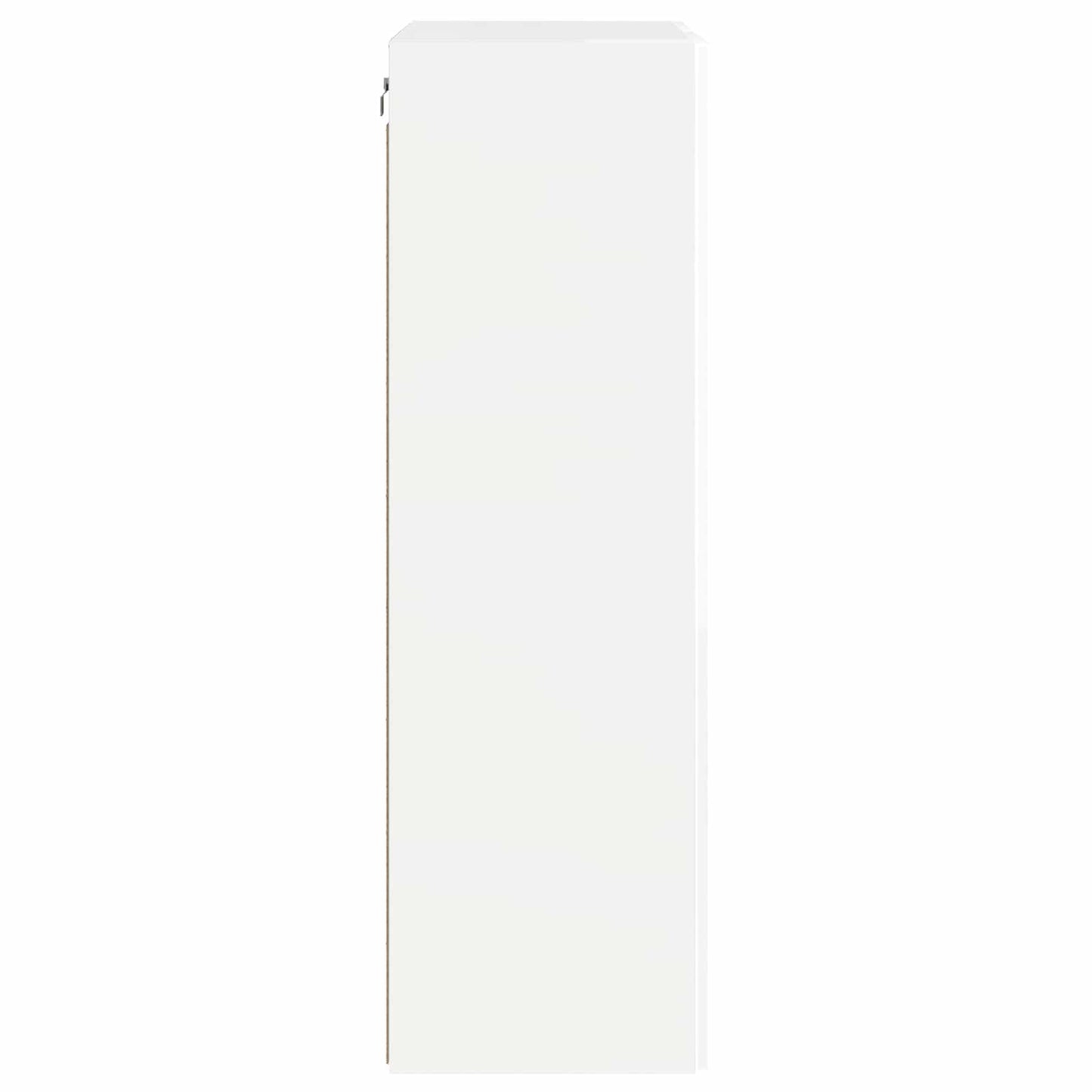 TV-Wandschrank 59,5 x 31 x 100 cm Hochglanz Weiß Holzwerkstoff