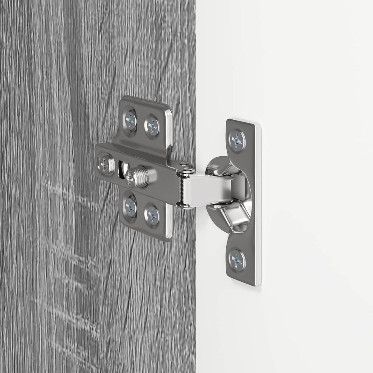 TV-Wandschrank 59,5 x 31 x 100 cm Sonoma-Grau Holzwerkstoff