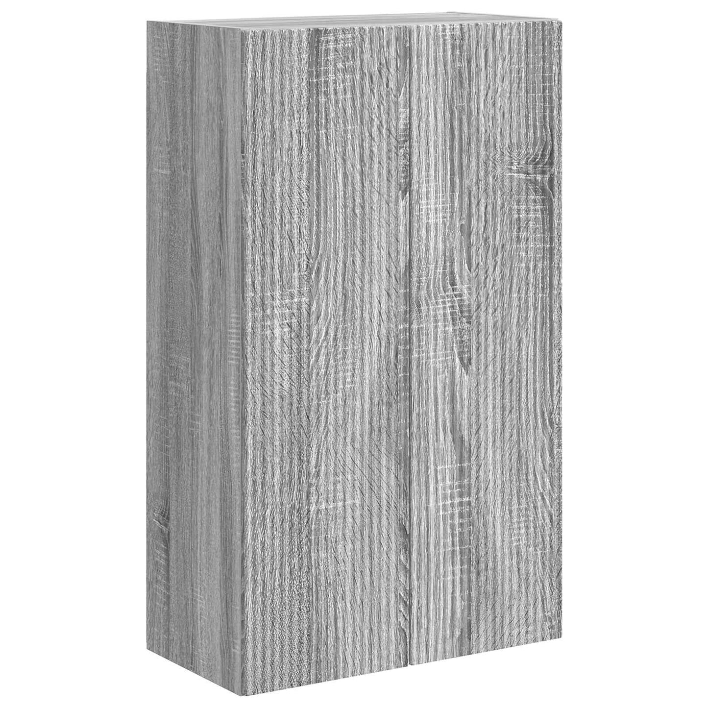 TV-Wandschrank 59,5 x 31 x 100 cm Sonoma-Grau Holzwerkstoff