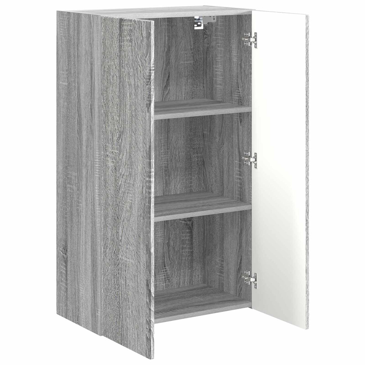 TV-Wandschrank 59,5 x 31 x 100 cm Sonoma-Grau Holzwerkstoff