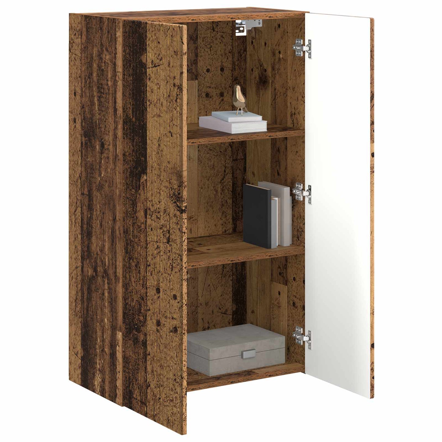 TV-Wandschrank 59,5 x 31 x 100 cm Altholz Holzwerkstoff