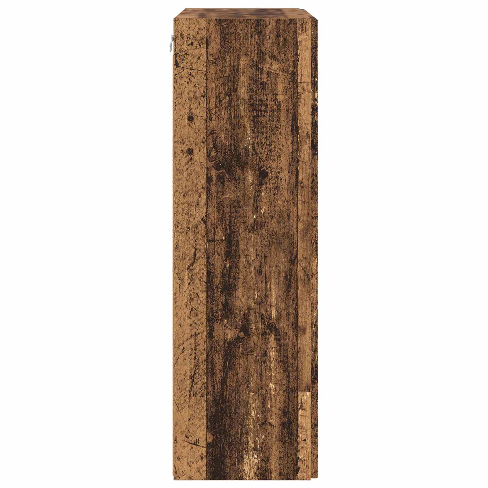 TV-Wandschrank 59,5 x 31 x 100 cm Altholz Holzwerkstoff
