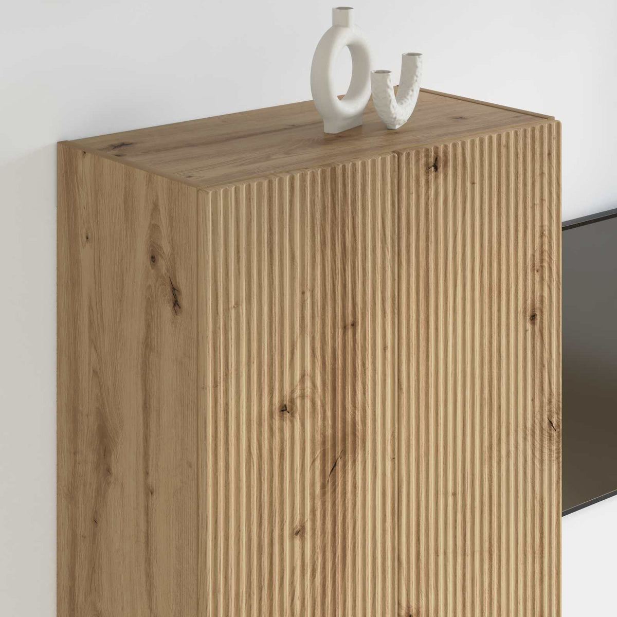 TV-Wandschrank 59,5 x 31 x 100 cm Artisan-Eiche Holzwerkstoff