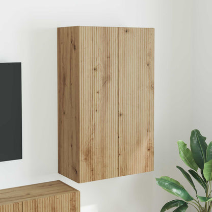 TV-Wandschrank 59,5 x 31 x 100 cm Artisan-Eiche Holzwerkstoff