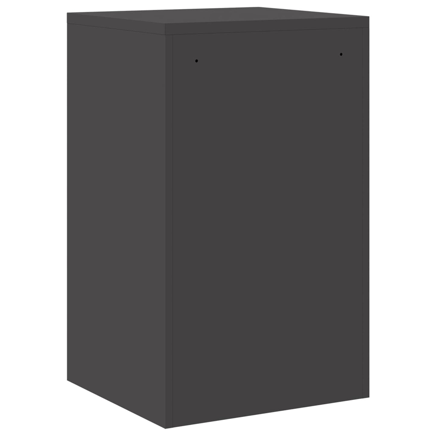 Aktenschrank Schwarz 45,5 x 42 x 74,5 cm Kaltgewalzter Stahl