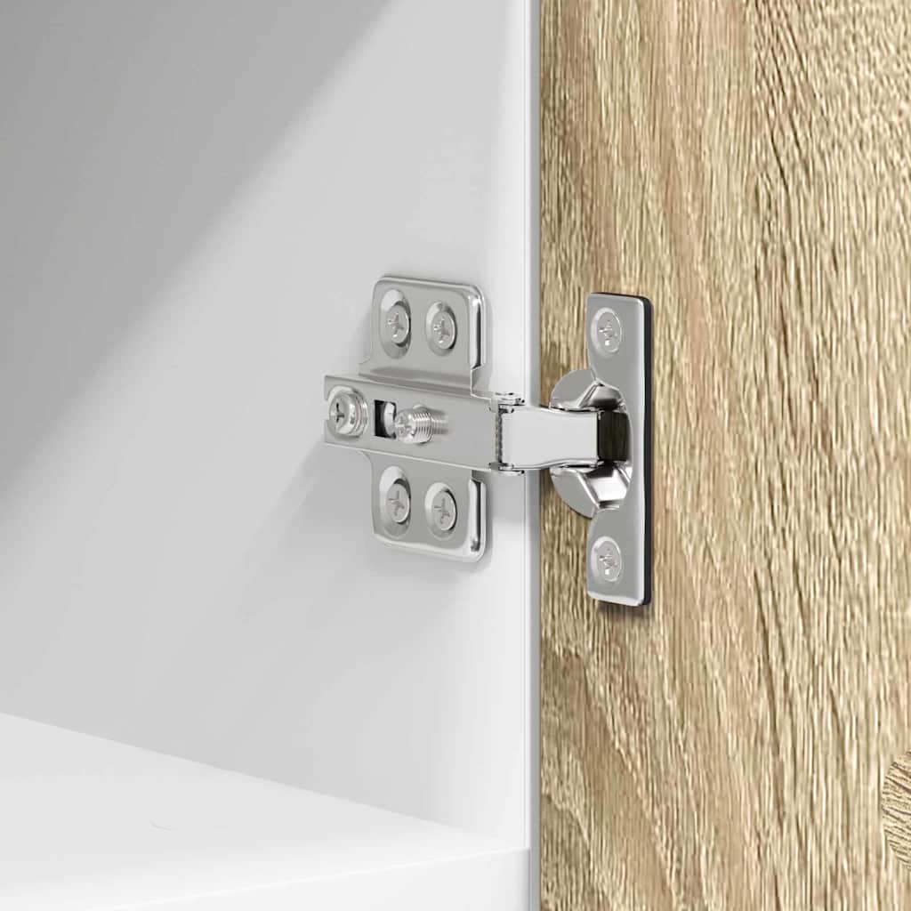 Hängeschrank Sonoma-Eiche und Weiß 30 x 31 x 40 cm