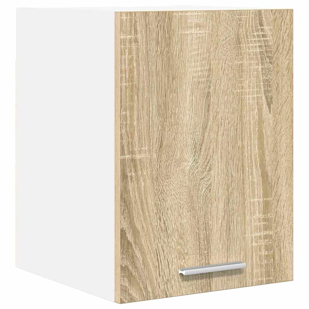 Hängeschrank Sonoma-Eiche und Weiß 30 x 31 x 40 cm