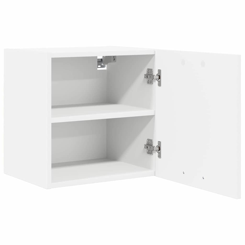 Hängeschrank 2 stk. Weiß Holzwerkstoff
